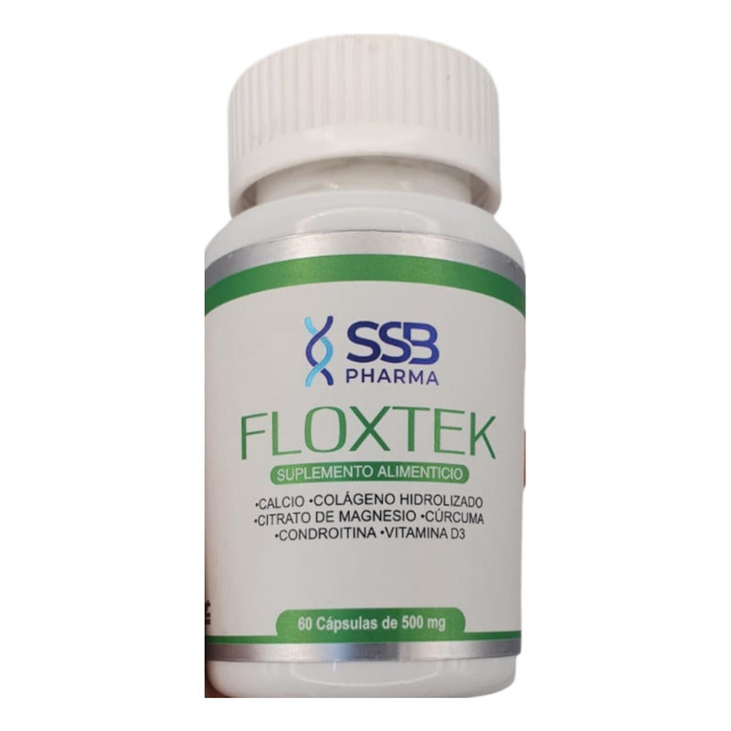 Floxtek Suplemento Alimenticio 500 Mg 60 Cápsulas Sin Sabor