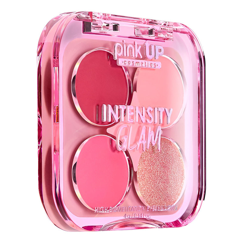 Cuarteto De Sombras Para Ojos Paleta Intensity Glam Pink Up 02 Bloom