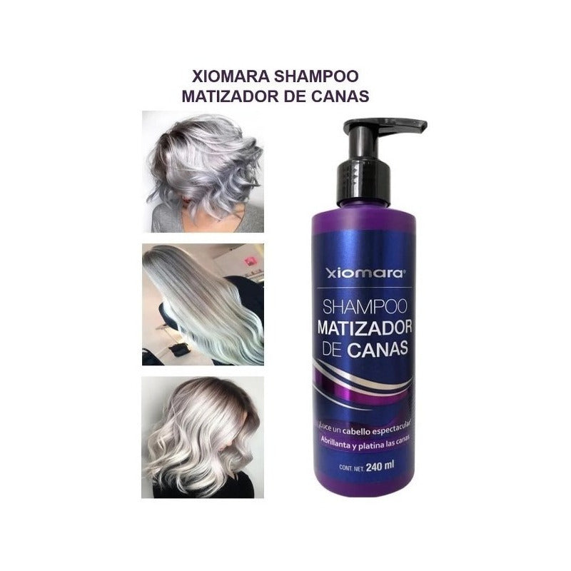 Tratamiento Capilar Xiomara Matizador De Canas 240ml
