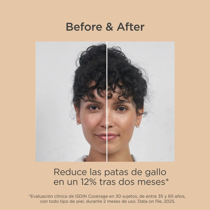 Sdin Coverage Base De Maquillaje Alta Cobertura Con Protector Solar Fps 50+ Tono 4.0 Golden