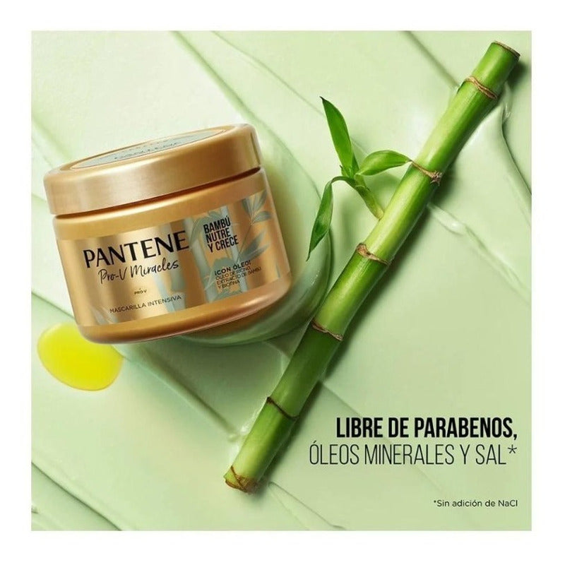 Pantene Pro-v Minerales Bambú Nutre Y Crece 300ml