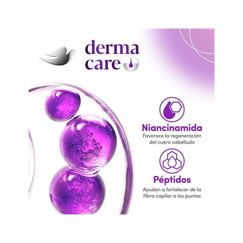 Dove Shampoo Dermacare Fuerza Anti-caida 1l