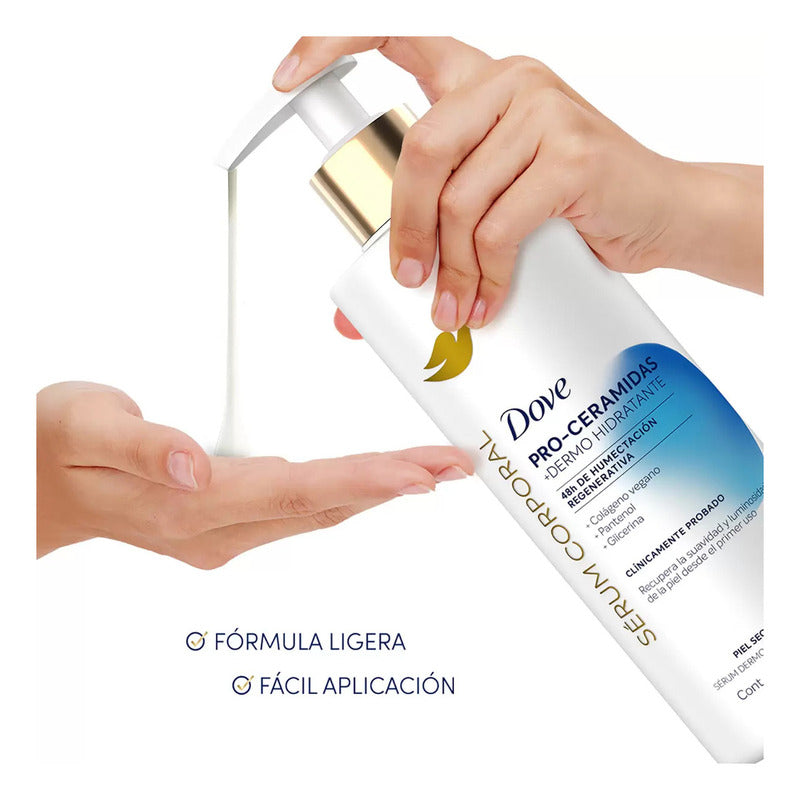 Dove Pro-ceramidas Sérum Corporal Piel Seca Fragancia Neutra 1 L