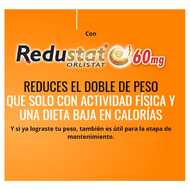 Redustat Orlistat 60 Mg 90 Cap Pérdida De Peso