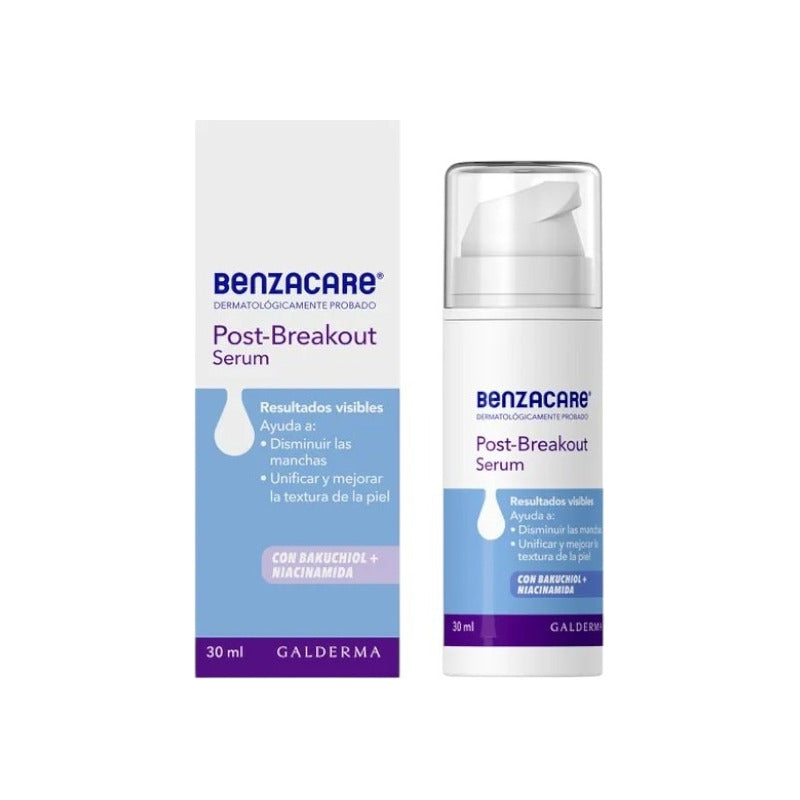 Benzacare Post Breakout Serum 30ml Todo Tipo De Piel Día/noche