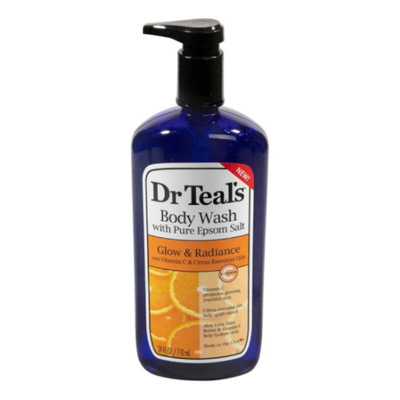 Body Wash Dr Teals Jabón Corporal Citrus Vitamina C 710ml