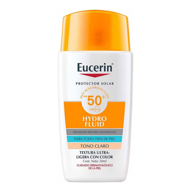 Eucerin Sun Face Hydro-fluid Fps 50 + Tono Claro 50ml