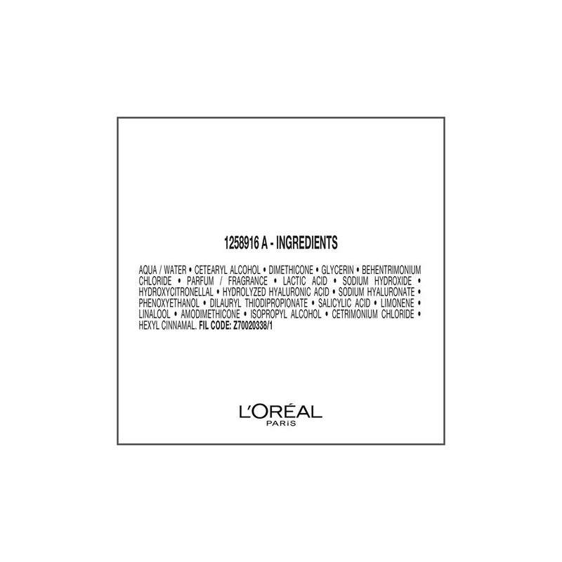 Acondicionador Elvive Hialurónico Pure 370 Ml