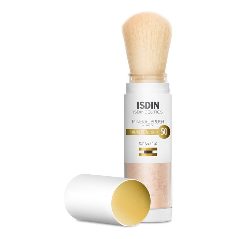 Isdinceutics Mineral Brush Polvo Facial Fotoprotector Spf, 4 G