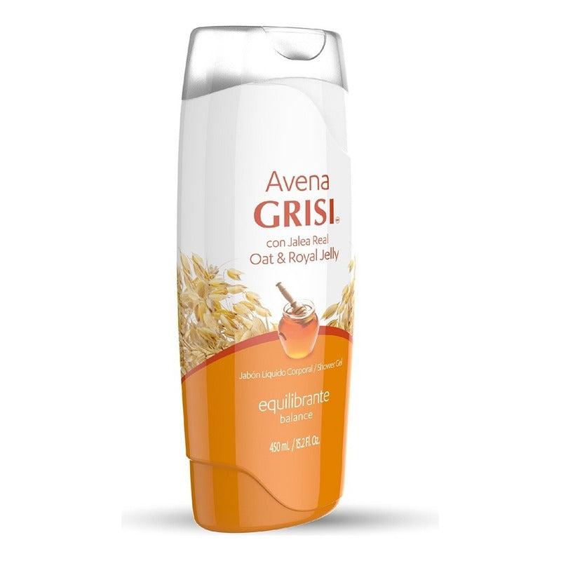 Jabón Líquido Corporal Grisi Avena 450ml