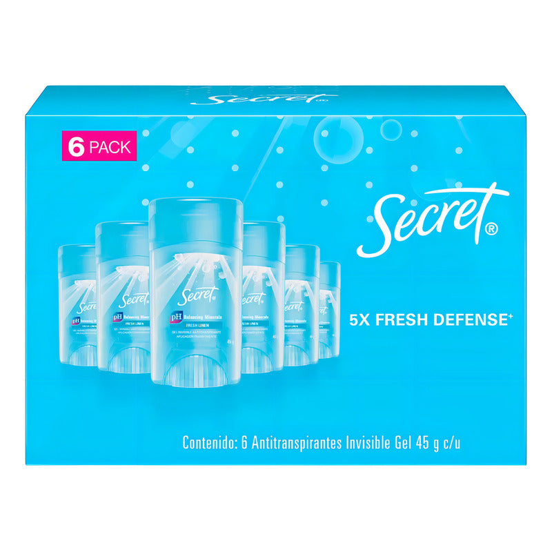 Secret En Gel Gel - Pack - 6