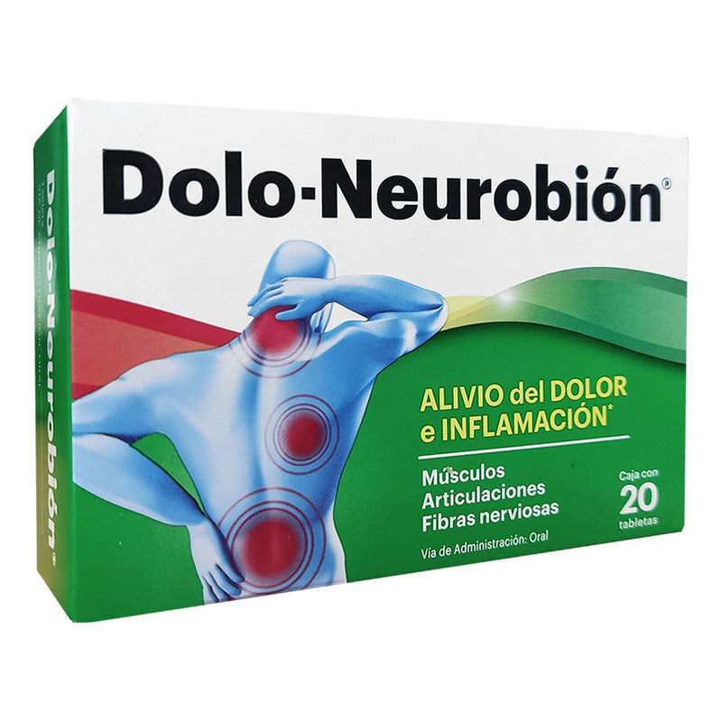 Dolo-neurobion Tableta 0.25 Mg/50 Mg/50 Mg/50 Mg, 20 Tabletas