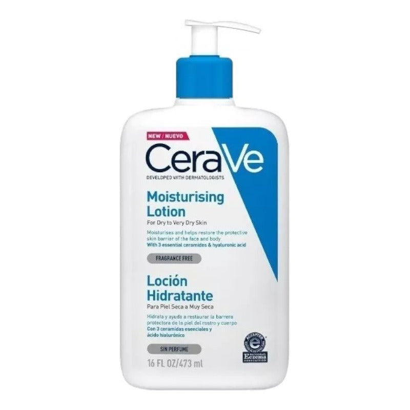 Cerave Loción Hidratante Para Piel Seca A Muy Seca 473ml