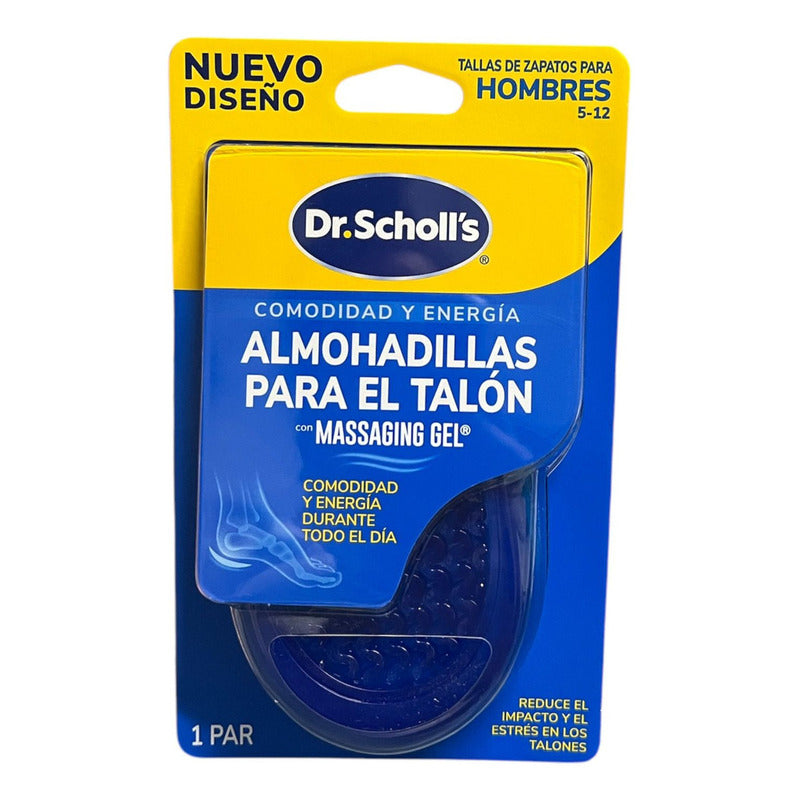 Dr. Scholl Talonera Gel Confort Para Caballero 1 Par