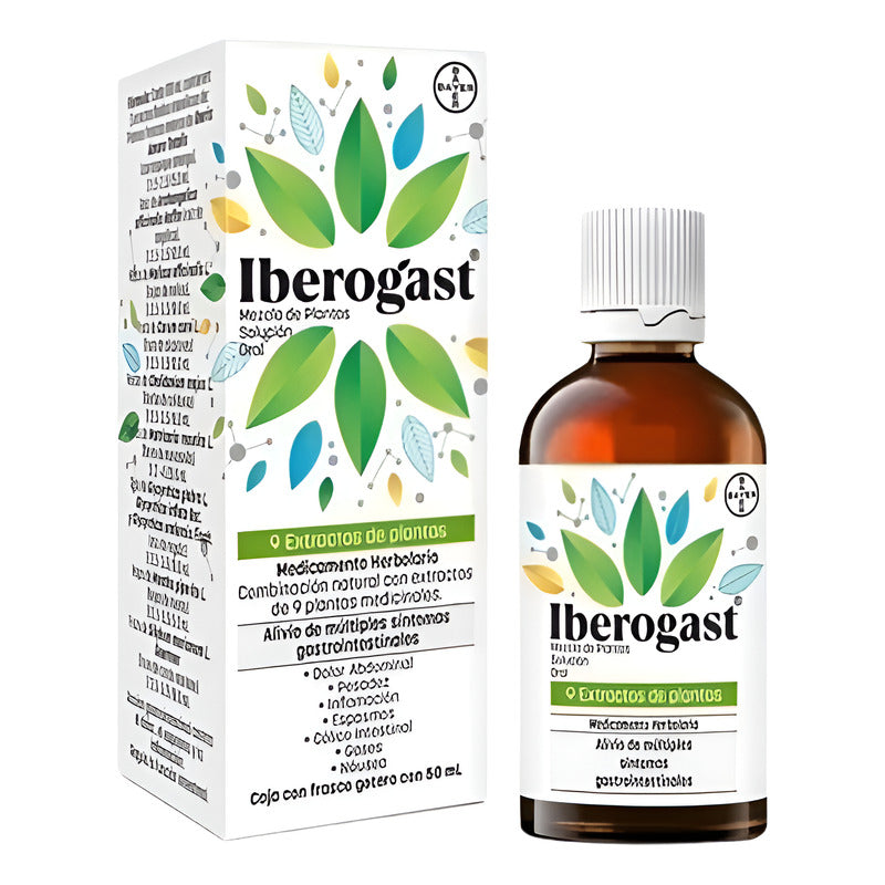 Iberogast Mezcla De Plantas Solucion Oral 50ml