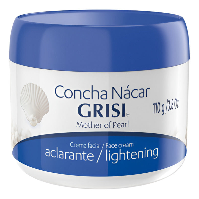 Crema Facial Concha Nácar Grisi 110g - Neutra