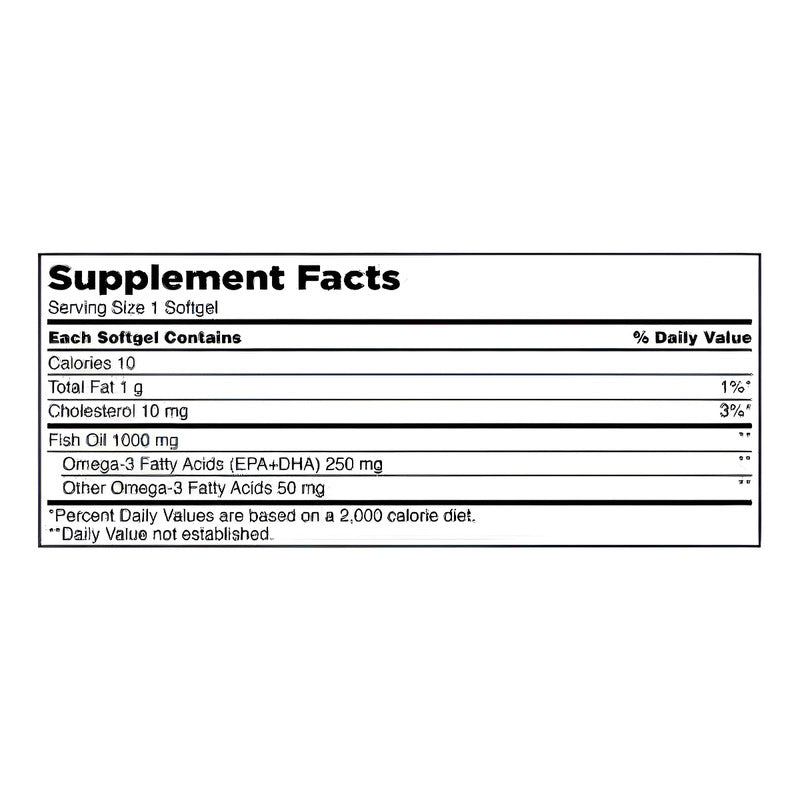 Aceite De Pescado Concentrado Kirkland Signature 1000mg 400 Cápsulas
