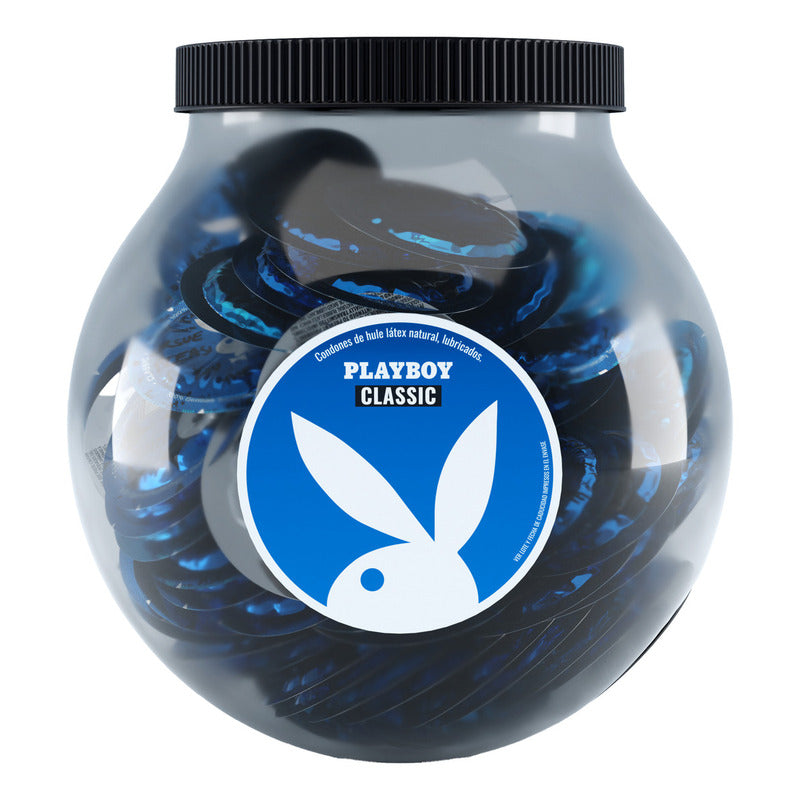 Playboy Vitrolero Classic Con 100 Condones Lubricados