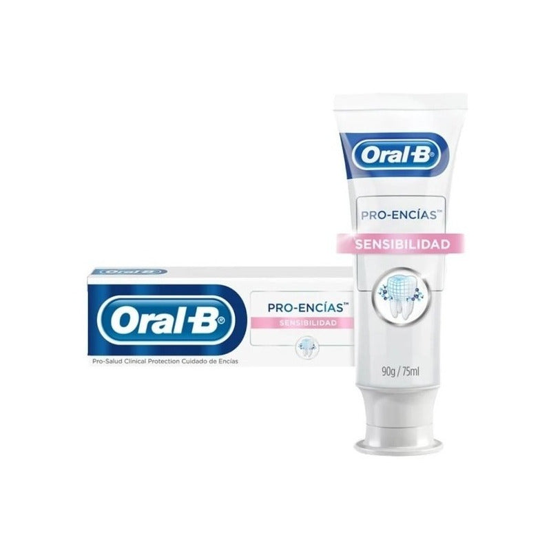 Pasta Dental Oral B Pro Encias Sensibilidad Con Fluor 75ml