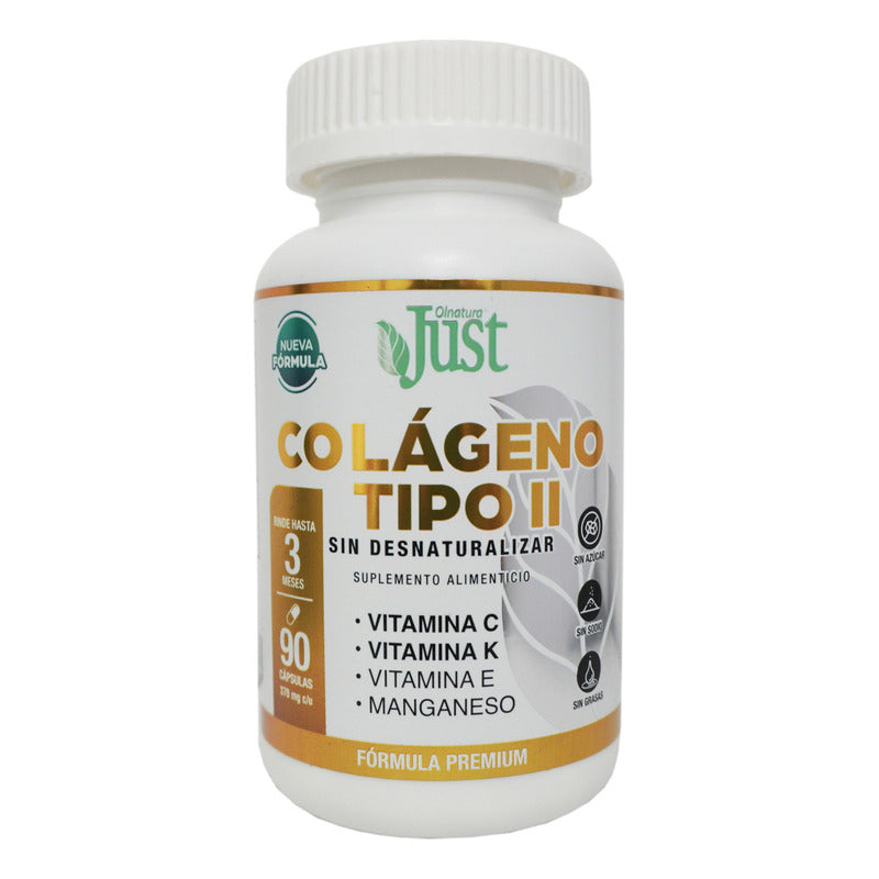 Colágeno Tipo 2 Premium. Sin Desnaturalizar 90 Cápsulas Olnatura Just Natural