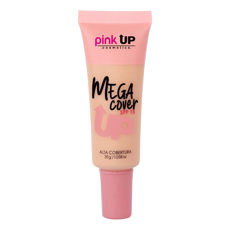 Pink Up, Maquillaje De Larga Duración, Cobertura Completa