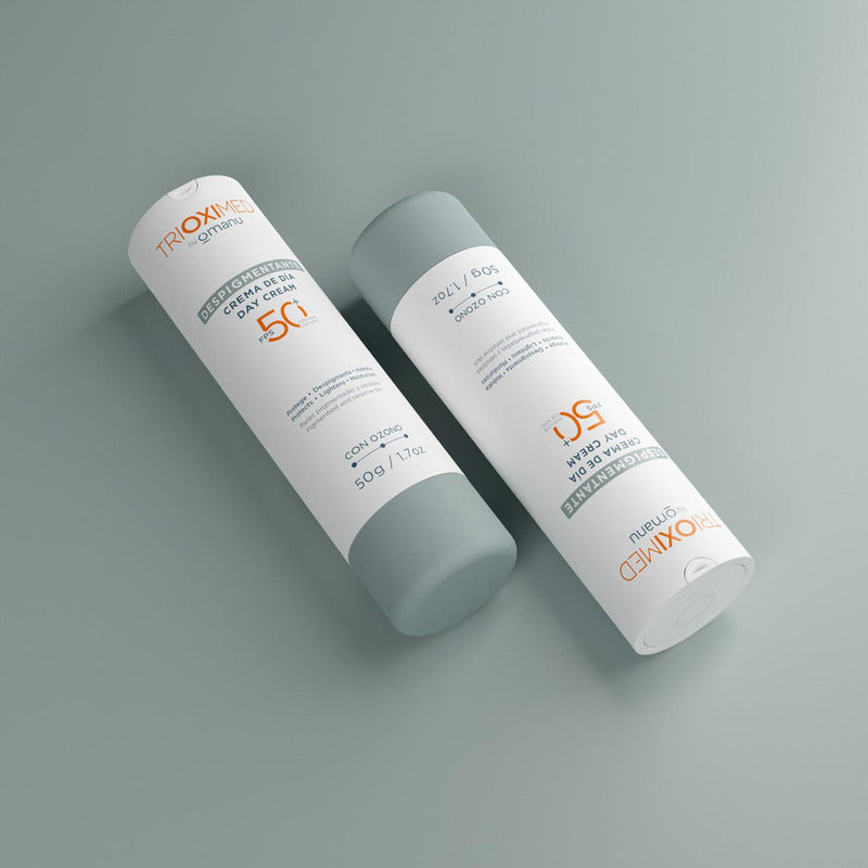 Trioximed By Omanu Crema De Día Despigmentante, Todo Tipo De Piel, 50 G