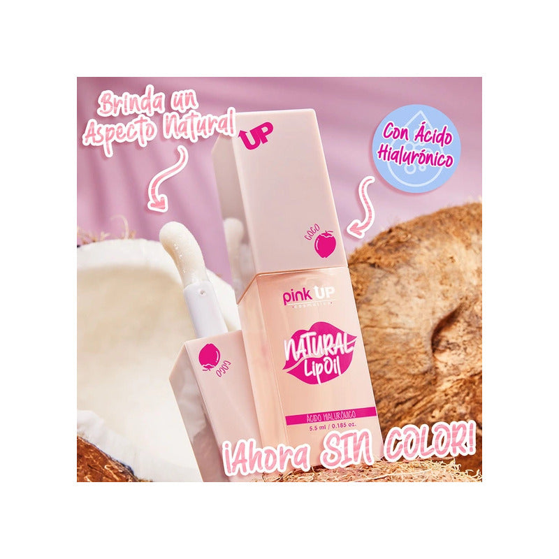 Pink Up Magic Lip Oil Brillo Labial Hidratante Color Coco