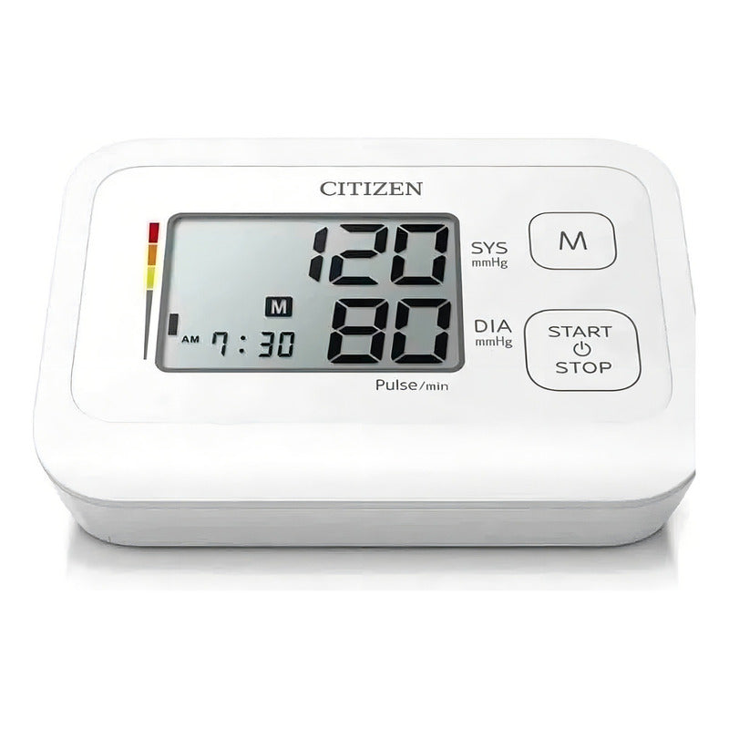 Monitor De Presión Arterial Digital De Brazo Automático Citizen Chu-304 Blanco