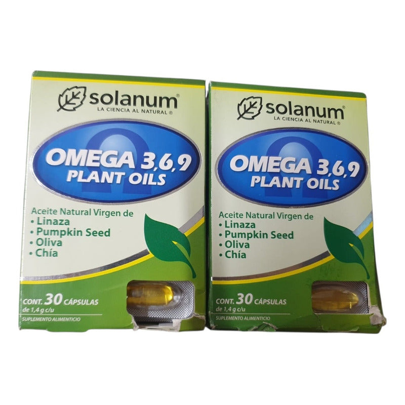 Promo Solanum Omega 3,6,9 Con 30caps Sin Sabor