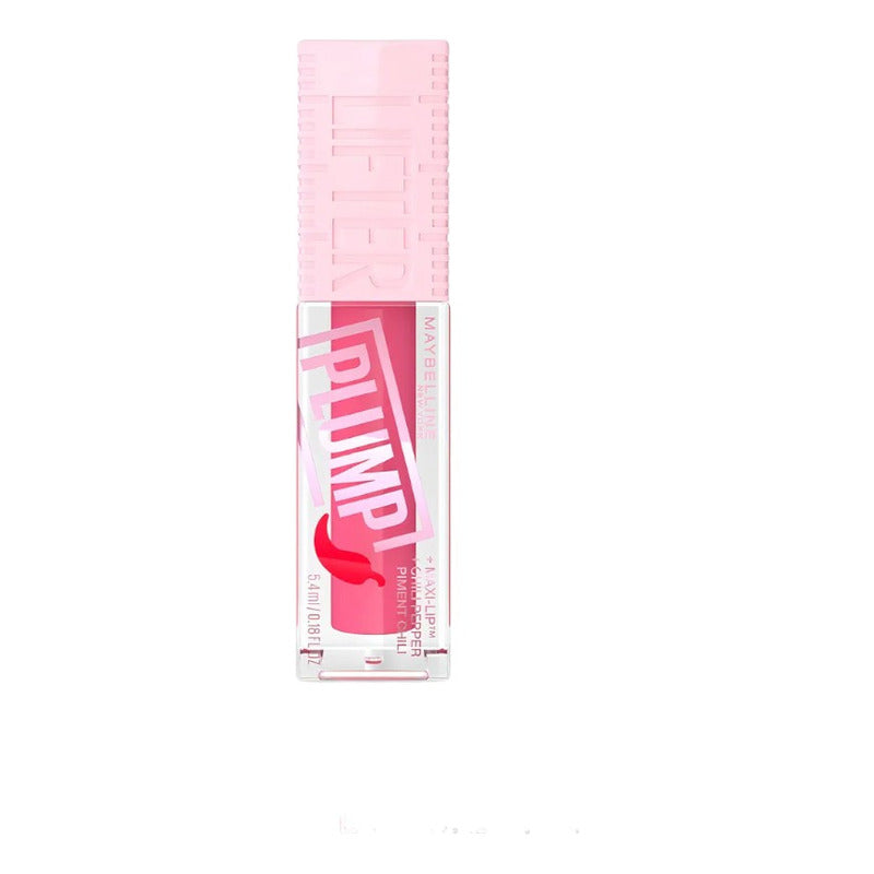 Maybelline Gloss Lifter Plump, Tono Pink Sting 003, 5.4ml - 003 Pink Sting