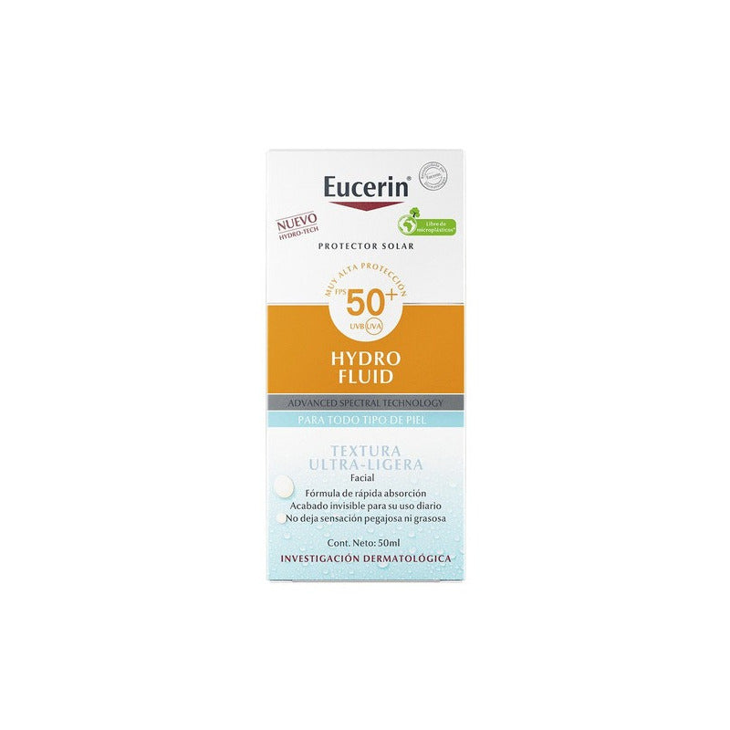 Eucerin Protector Solar Sun Face Hydro Fluid Fps 50+ 50ml