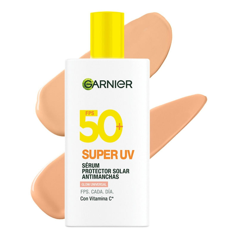 Protector Solar Facial Garnier Super Uv Glow Fps50+ 40ml