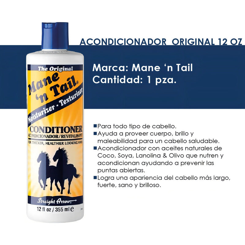 Mane 'n Tail And Body Shampoo & Acondicionador 355ml