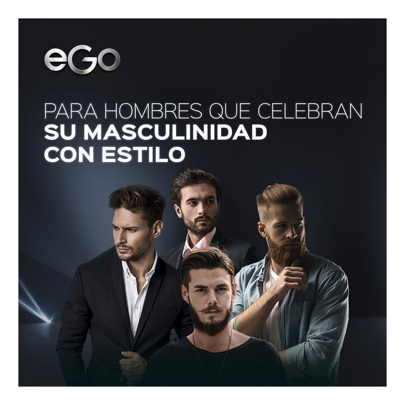 Gel Fijador Para Cabello Ego Black 1350 Ml