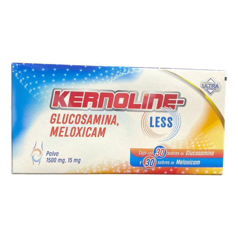 Kernoline Less 30 Sobres Glucosamina Y 30 Sobres Meloxicam