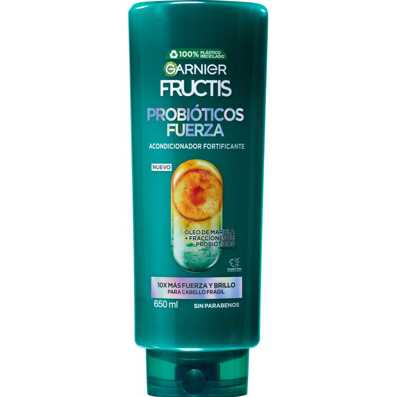 Acondicionador Garnier Fructis Probióticos Fuerza 650 Ml