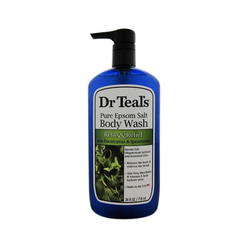 Jabon Body Wash Con Sal Epsom Dr Teals Eucalipto