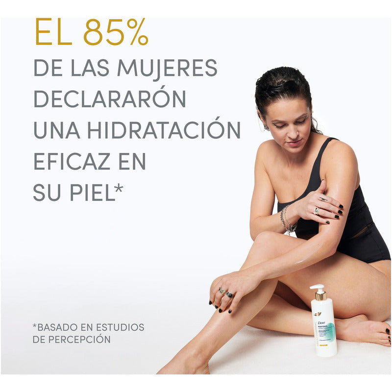 Dove Sérum Corporal Pantenol Dermo Regenerador, Alivia Y Restaura Piel Sensible Y Extra Seca, 400ml