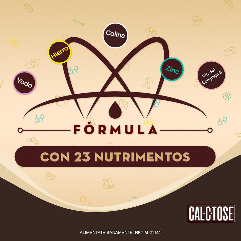 Cal C Tose Chocolate En Polvo Para Leche Lata 400 G