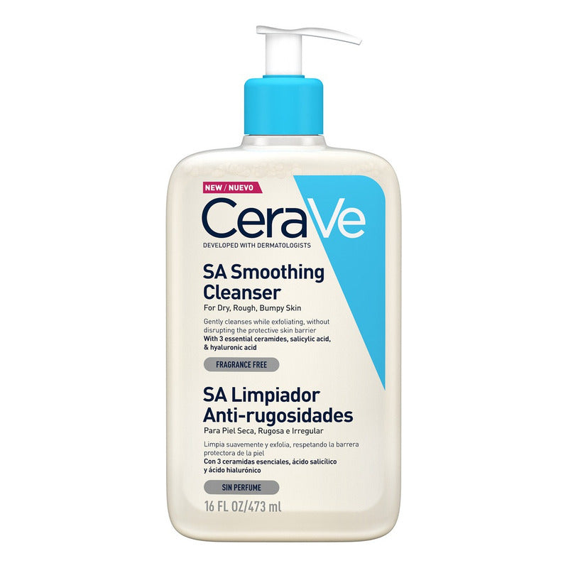Cerave Sa Smoothing Limpiador Antirugosidades 473ml