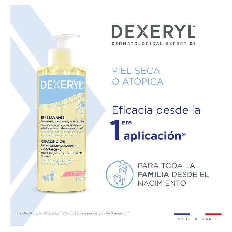 Dexeryl Dermolimpiador En Aceite 500 Ml  Neutra