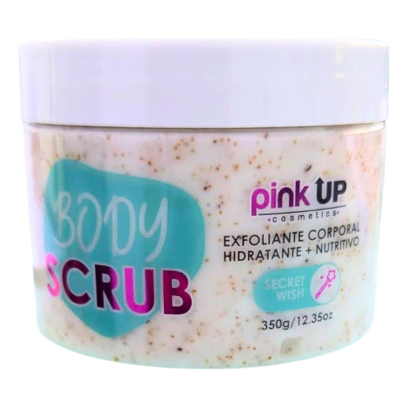 Body Scrub Exfoliante Hidratante, Nutritivo Corporal Pink Up Fragancia Secret Wish