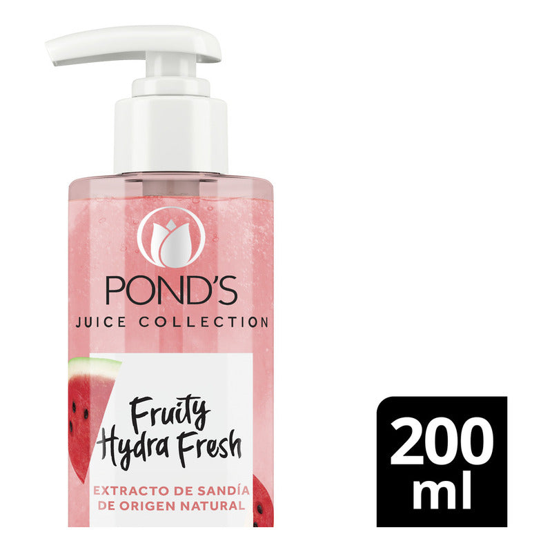 Pond's Gel Limpiador Facial Fruity Hydra Fresh Sandía 200 Ml