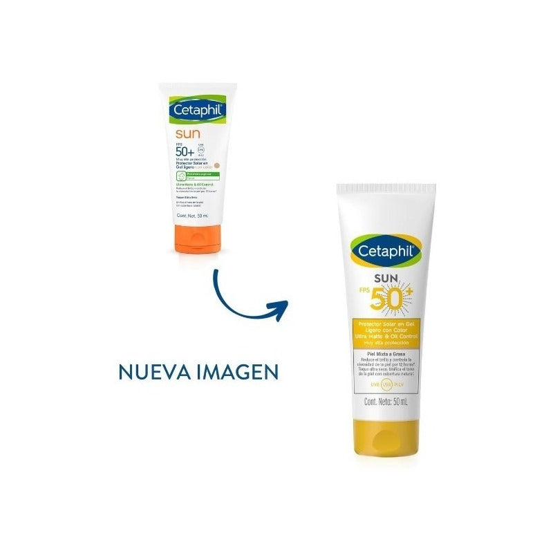 Cetaphil Sun Color Protector Solar 50fps 50ml