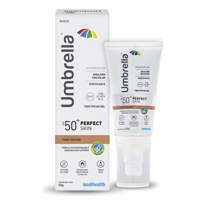 Umbrella Perfect Skin Tono Oscuro Spf 50+ 50g