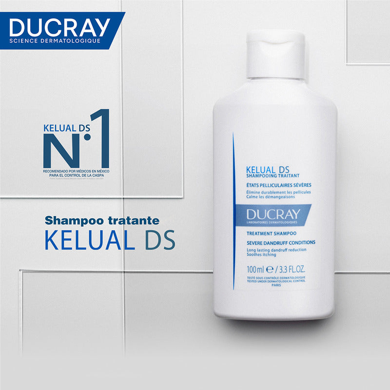 Ducray Kelual Ds Shampoo Anticaspa Severa 100 Ml