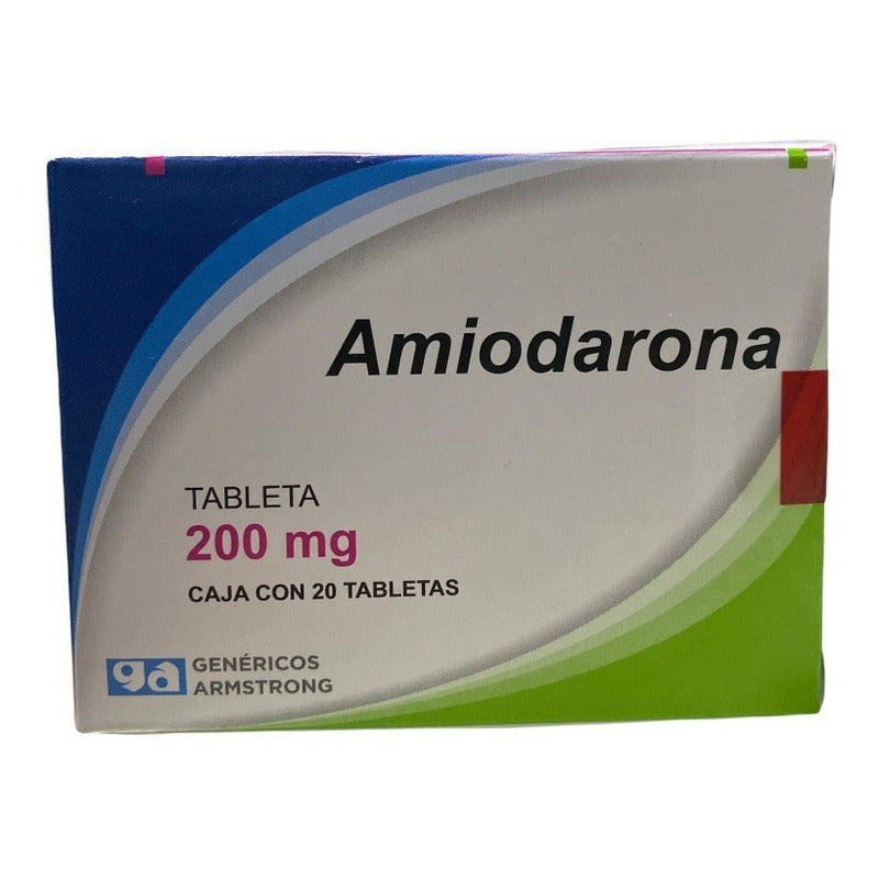 Amiodarona Antiarrítmico 200mg 20tabletas