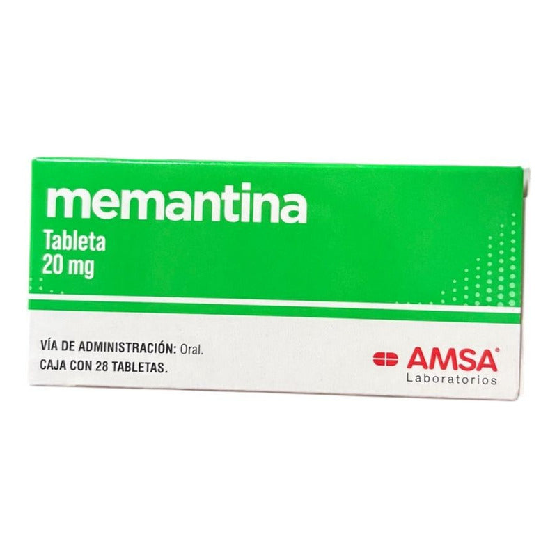 Memantina Amsa 20mg 28 Tabletas