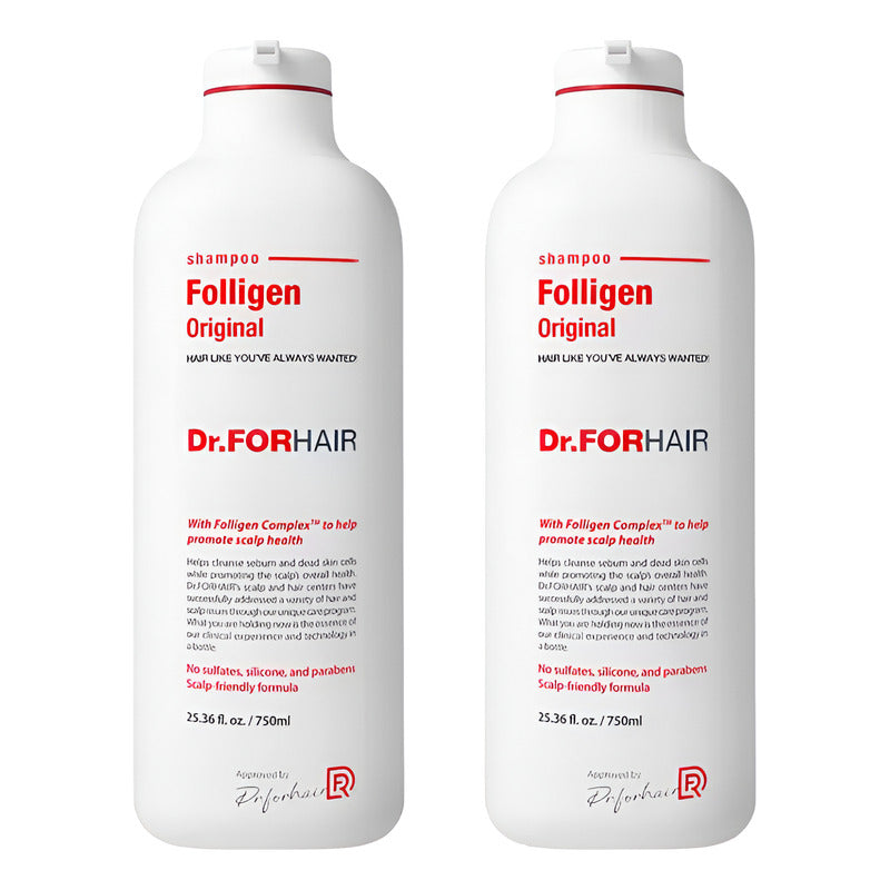 Dr. Forhair Shampoo Anticaída 2 Pzas De 750 Ml
