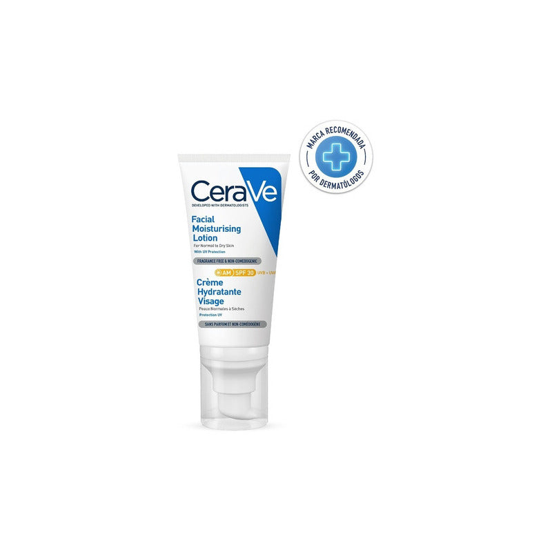 Loción Hidratante De Rostro Am Fps30 Día Piel Normal/seca 52ml Cerave